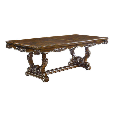 ACME Latisha - Dining Table - Antique Oak Finish - 30" | Meri Furniture