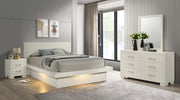 Coaster Fine Furniture Jessica - LED Bedroom Set | Meri Furniture