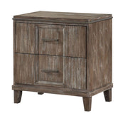 ACME Bayonne - Nightstand - Burnt Oak | Meri Furniture