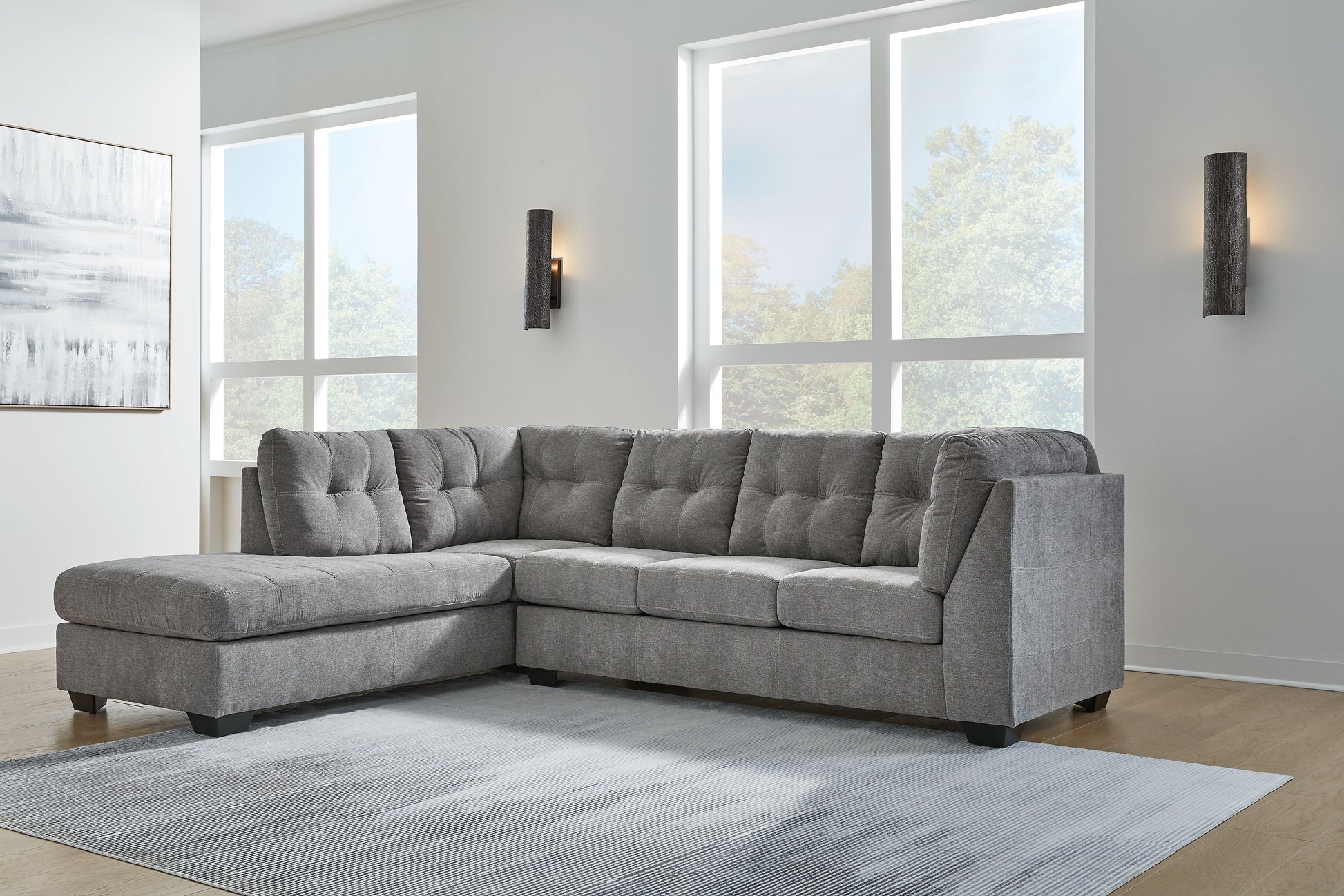 Signature Design by Ashley® Marleton - Sectional | Meri Furniture