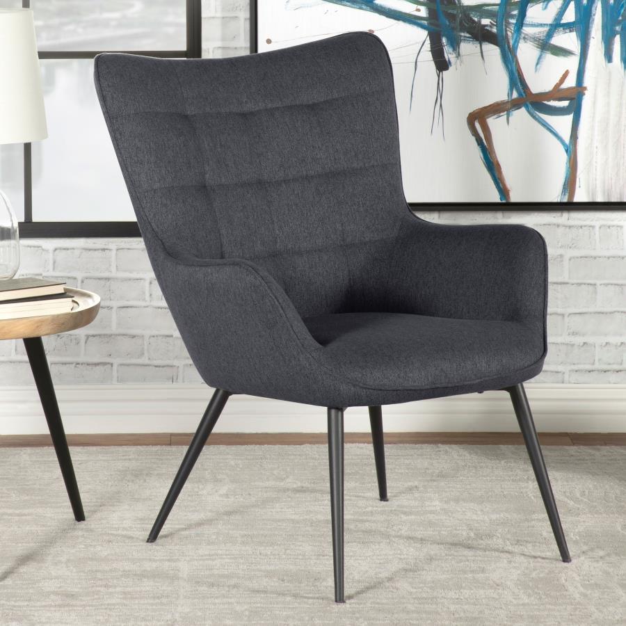 Coaster Fine Furniture Isla - Upholstered Flared Arm Tufted Accent Chair | Meri Furniture