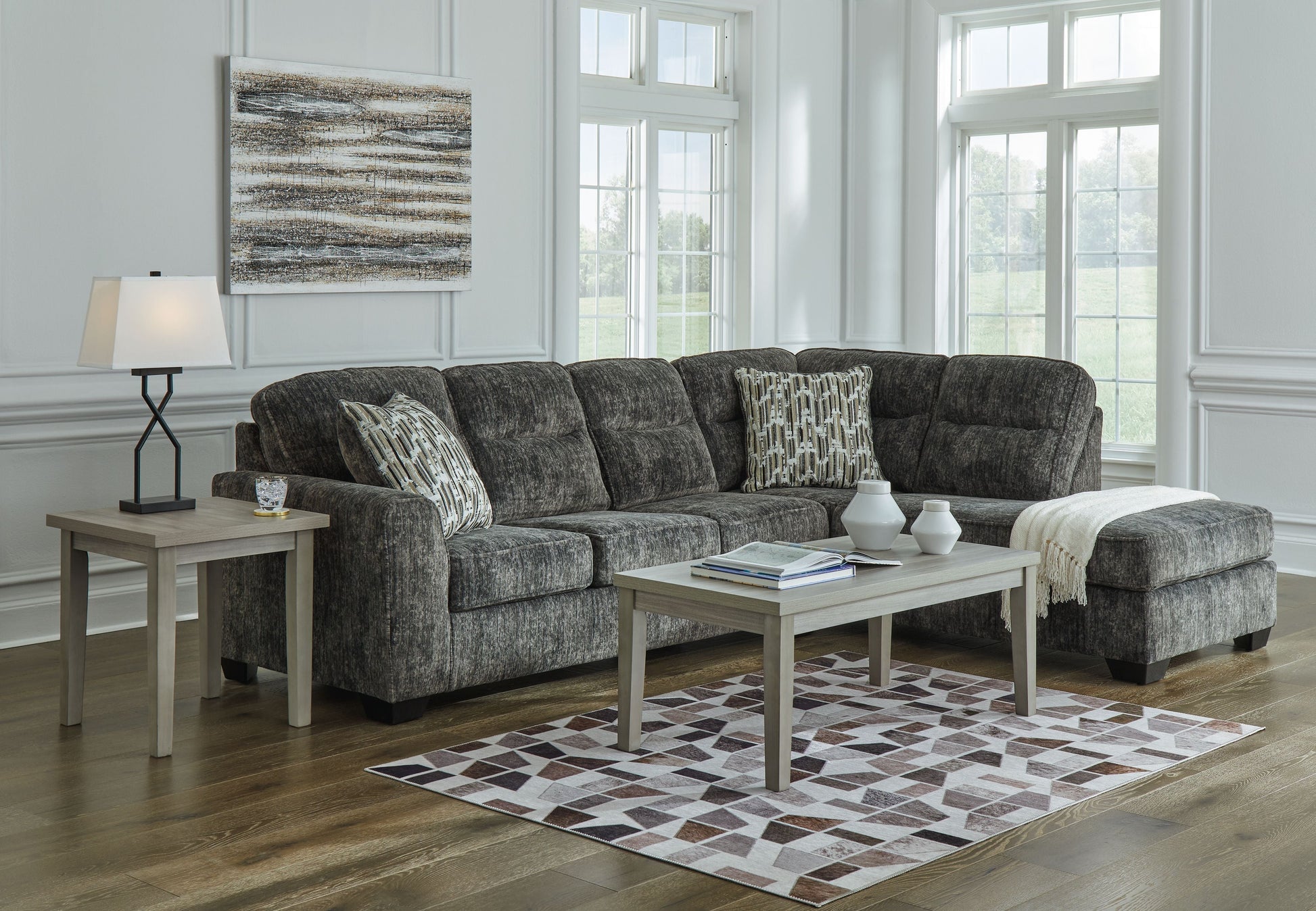 Signature Design by Ashley® Lonoke - Sectional | Meri Furniture