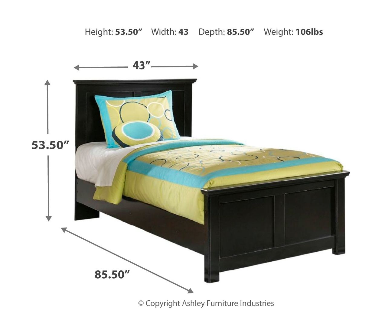Signature Design by Ashley® Maribel - Panel Bed | Meri Furniture