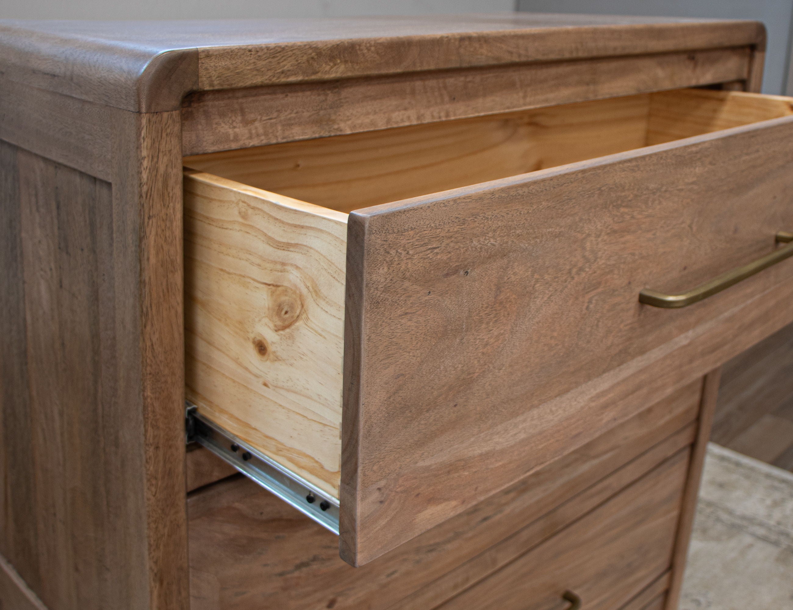 International Furniture Direct Mezquite - Nightstand - Mezquite Brown | Meri Furniture