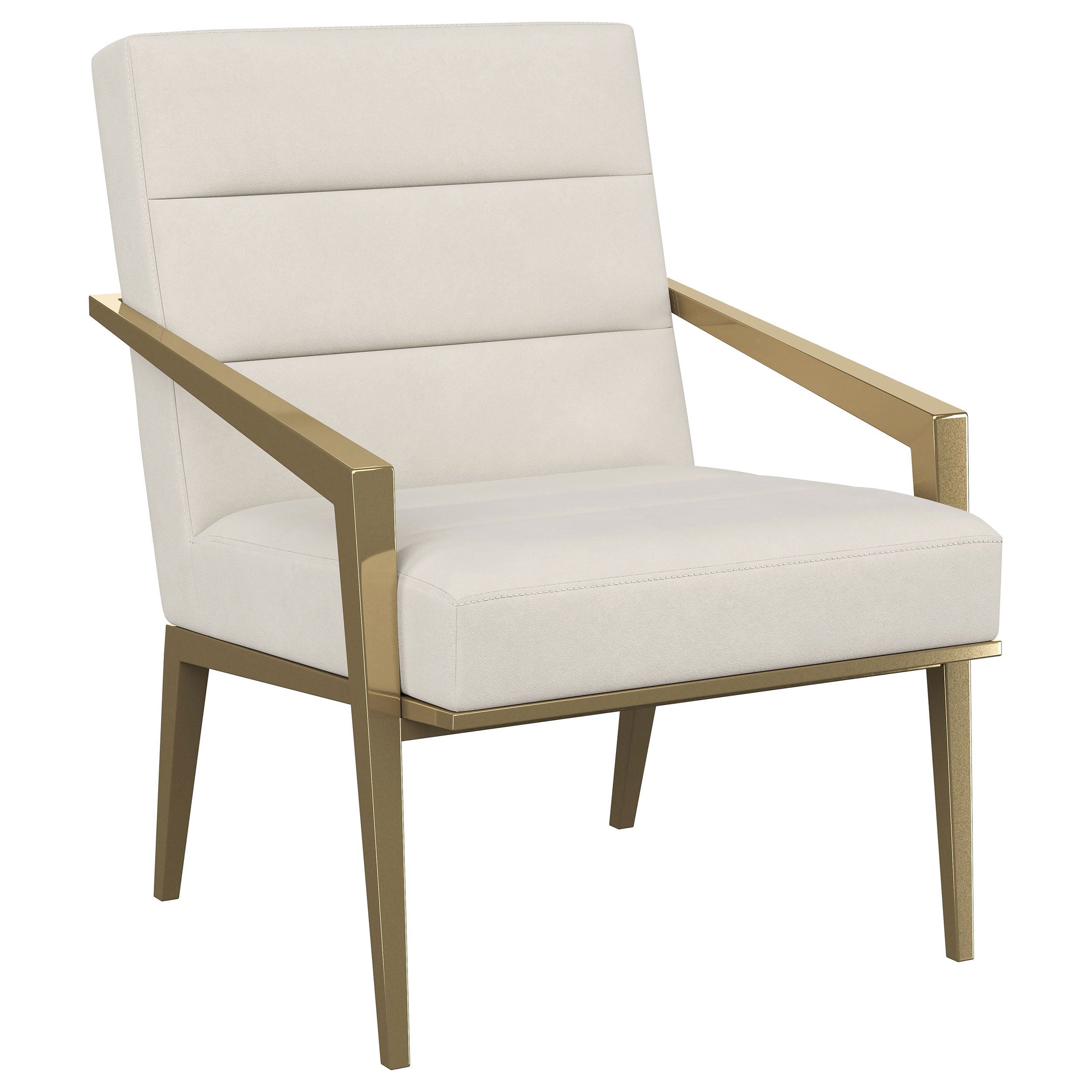 Coaster Fine Furniture Kirra - Upholstered Metal Arm Accent Chair | Meri Furniture