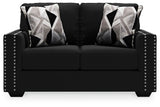 Gleston - Onyx - Loveseat