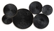 Rhetlen - Wall Decor - Black / Gold Finish