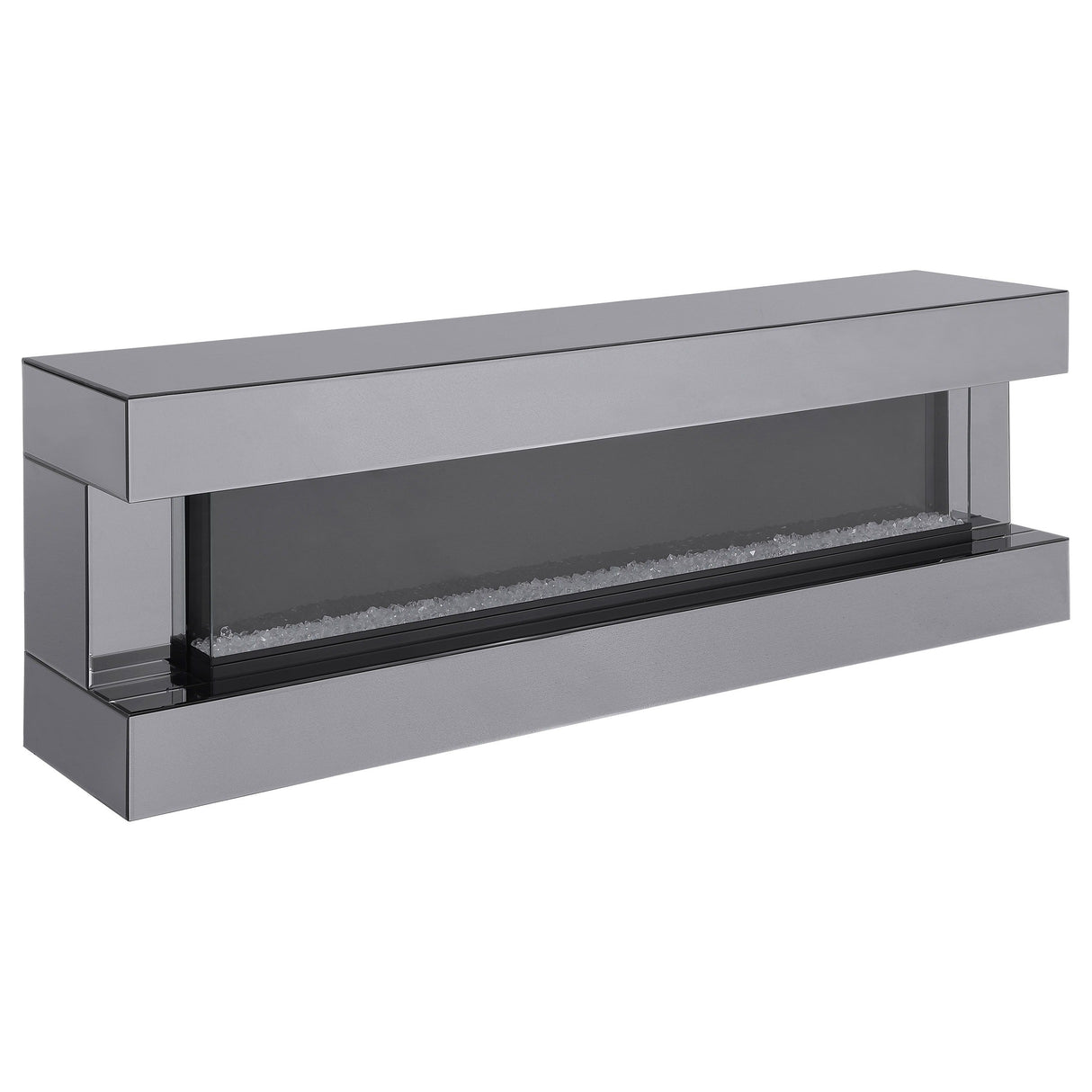 Vallerie - TV Stand With Visual Flame Box