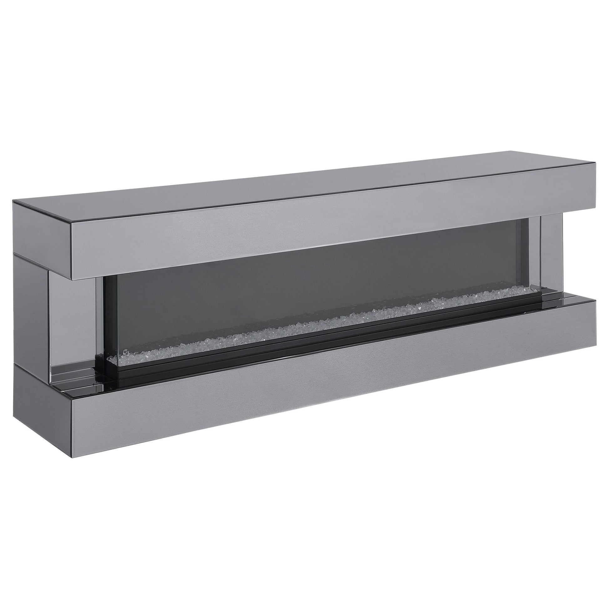 Coaster Fine Furniture Vallerie - TV Stand With Visual Flame Box | Meri Furniture