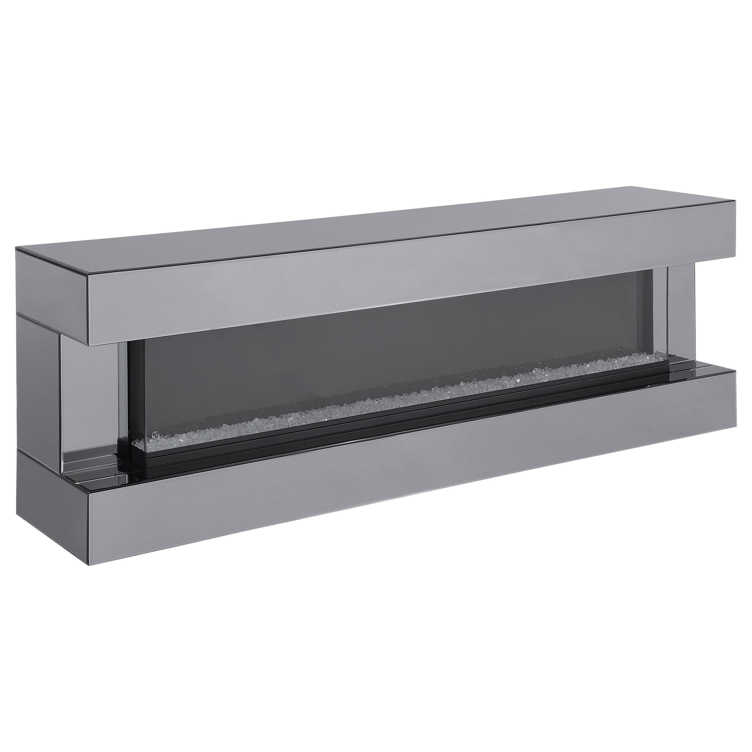 Coaster Fine Furniture Vallerie - TV Stand With Visual Flame Box | Meri Furniture