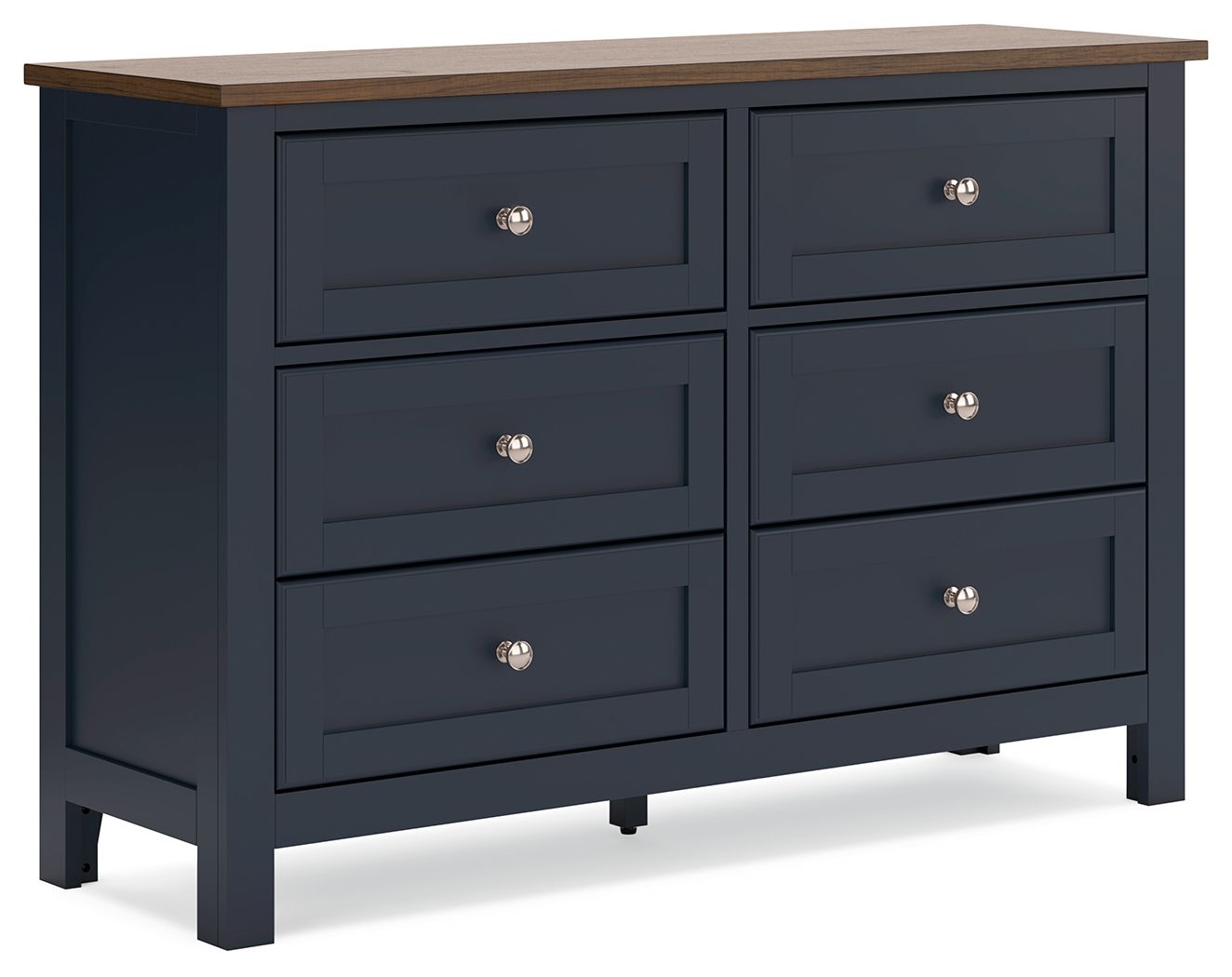 Signature Design by Ashley® Landocken - Brown / Blue - Dresser | Meri Furniture