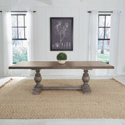 River Place - Trestle Table - Gray