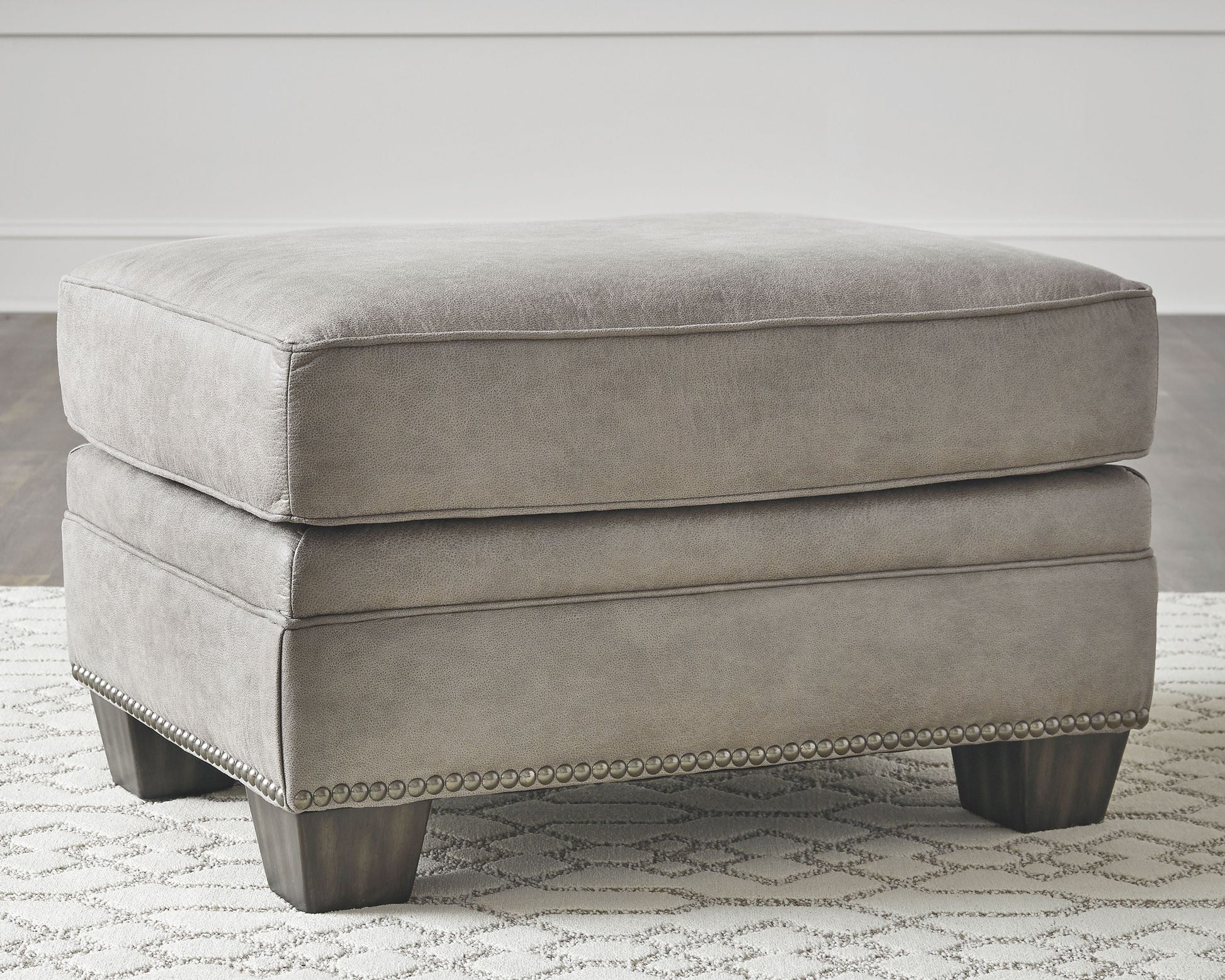 Ashley Furniture Olsberg - Steel - Ottoman | Meri Furniture