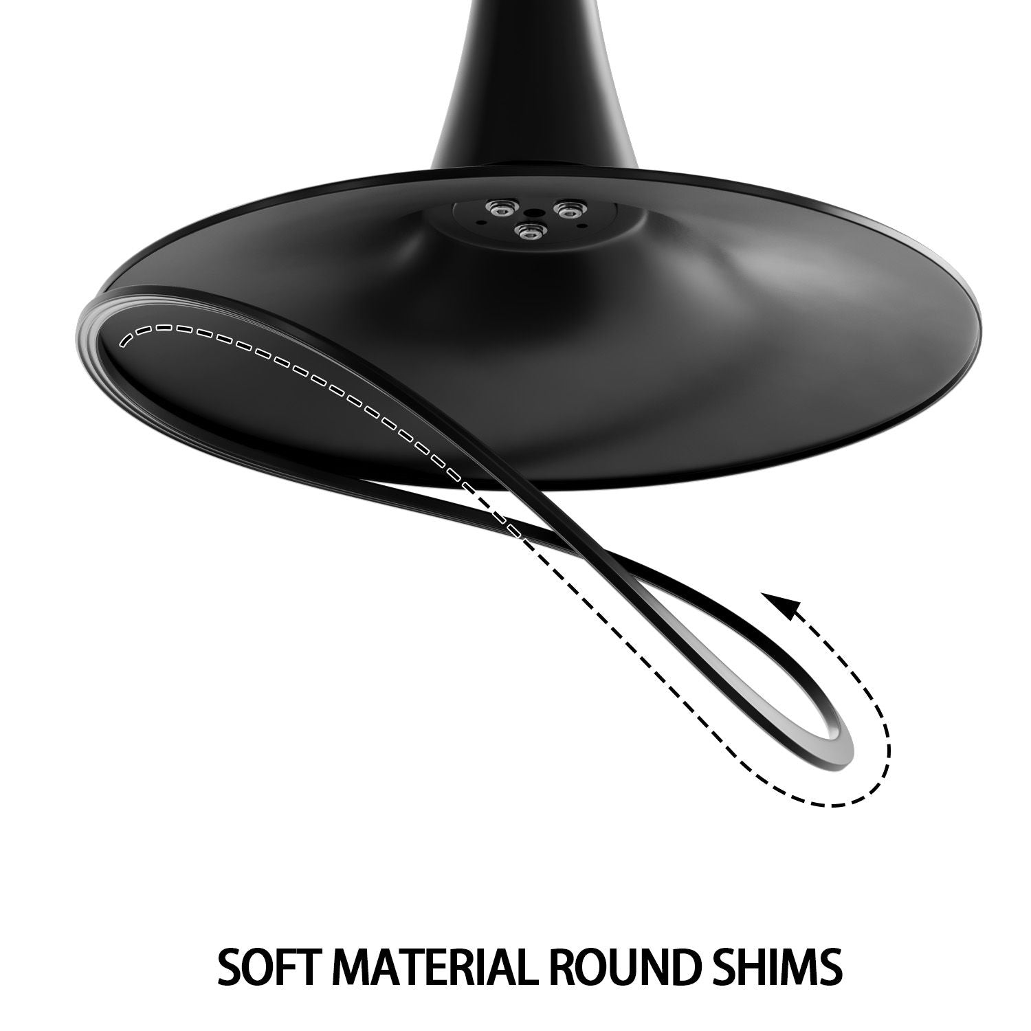 Mid Century Modern Round Dining Table With Top & Pedestal Base