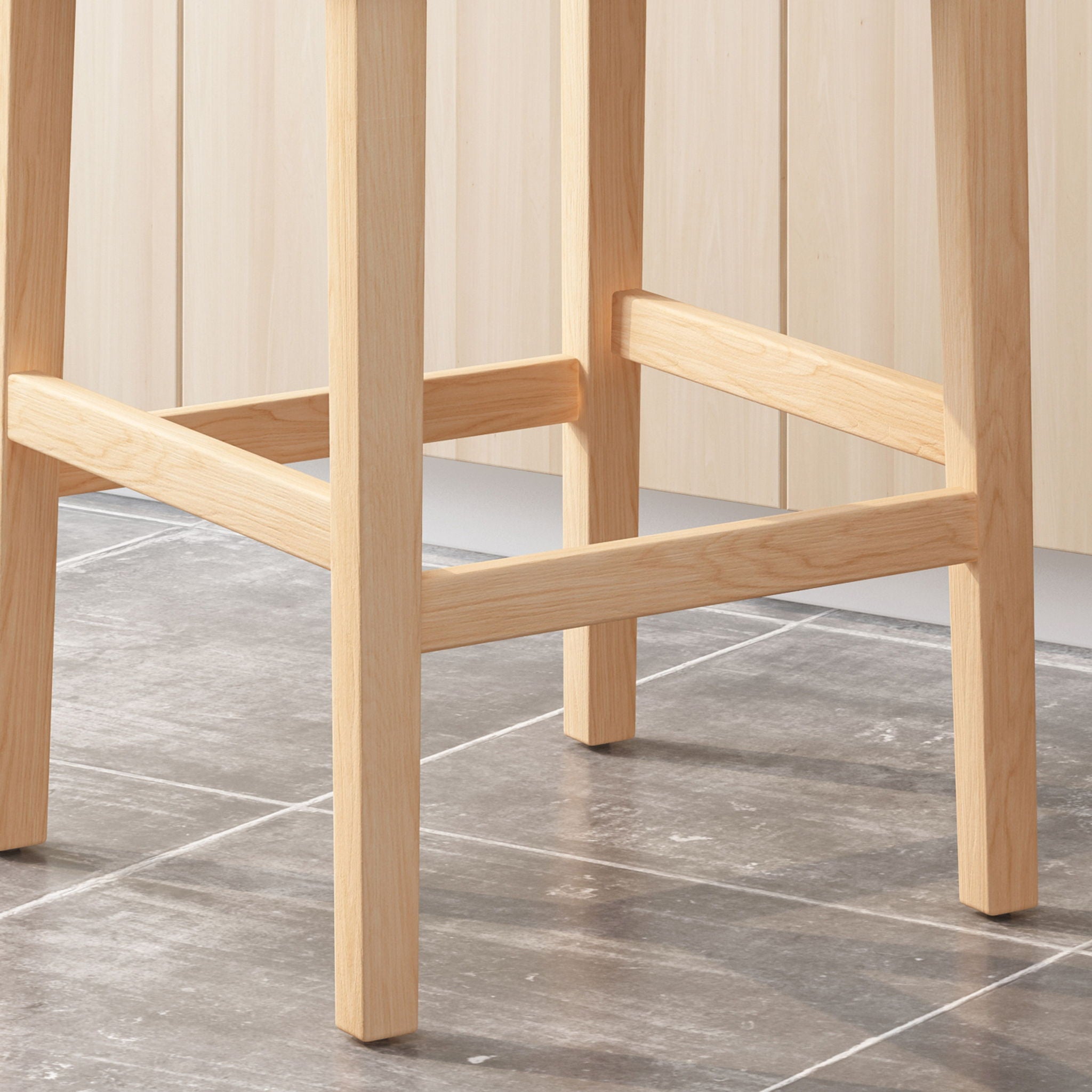 Vienna - Contemporary Fabric Tufted & Wingback Counter Stools (Set of 2)