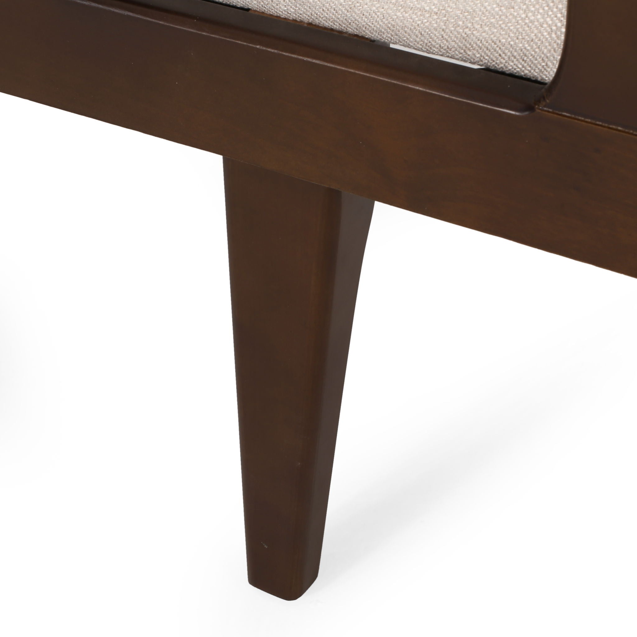 Chic Contemporary Chaise Lounge With Button Tufting And Bentwood Structure