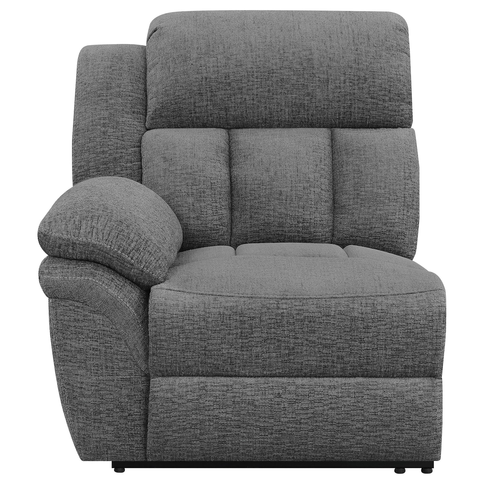 Divine - 5 Piece Power Reclining Home Theater Seating Set With Memory Foam Cushions And Storage Consoles