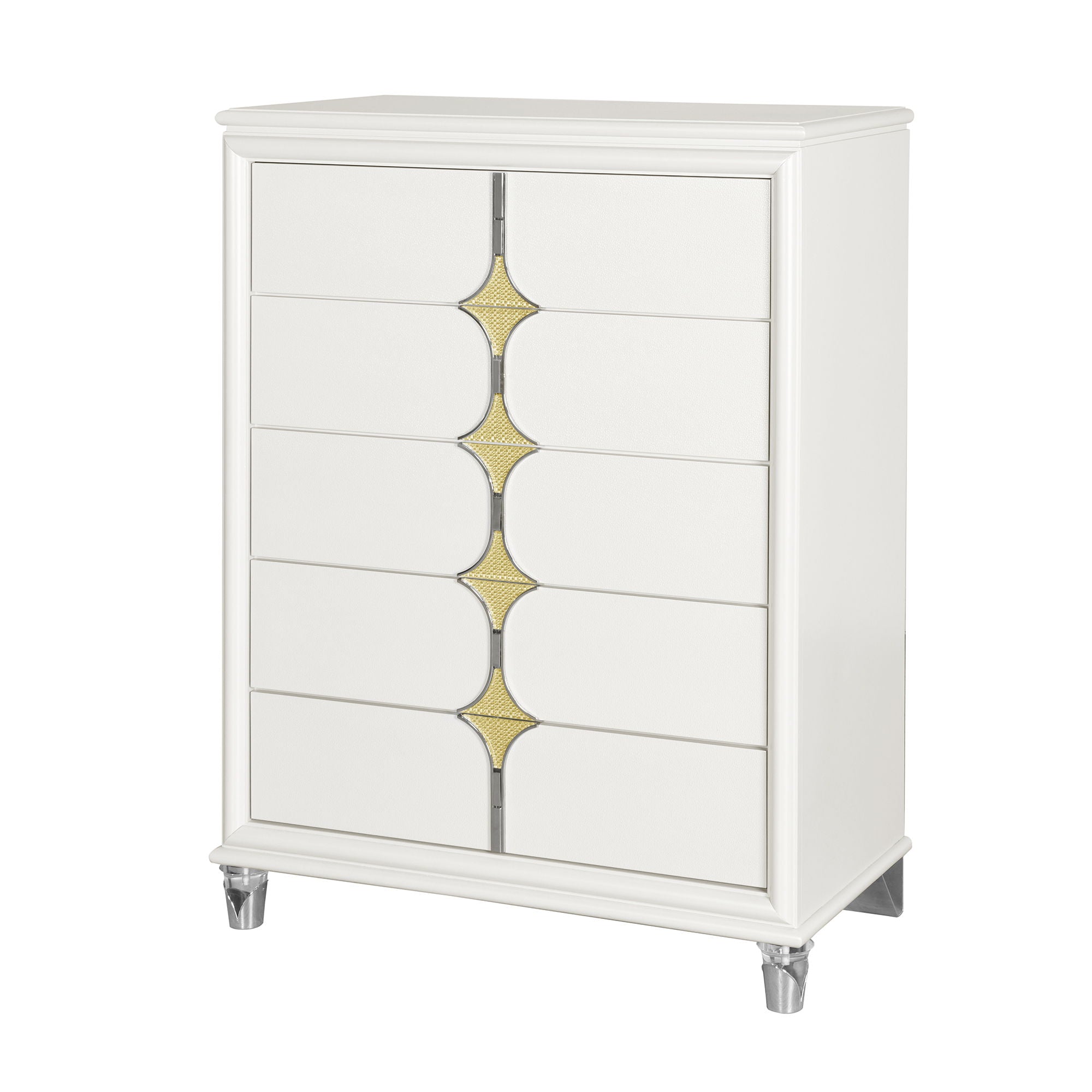Uriuni - Chest - Gold / White