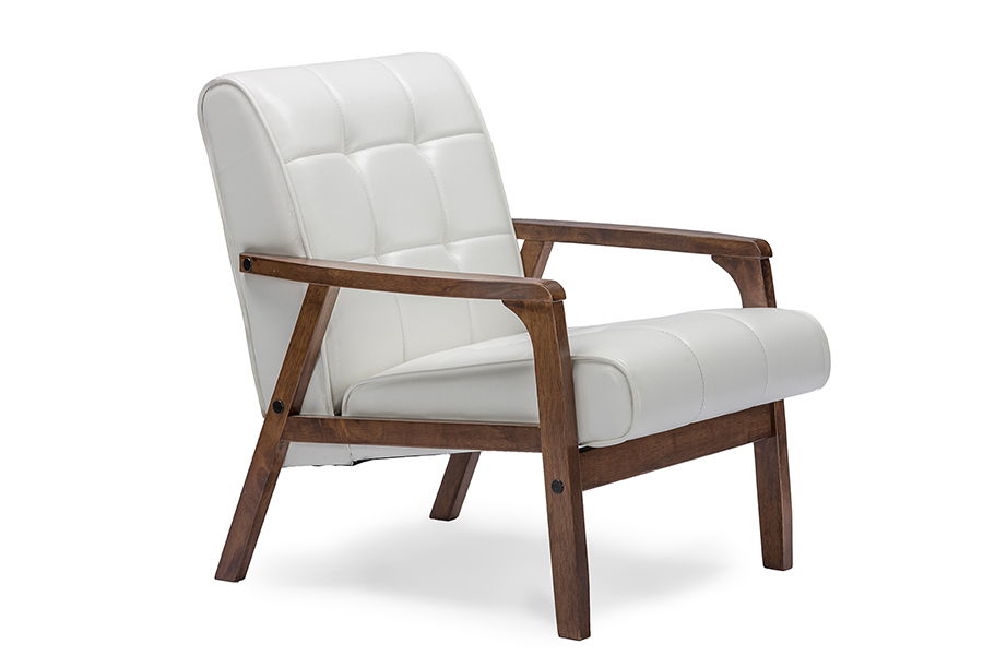 Mid-Century Masterpieces Club Chair - White