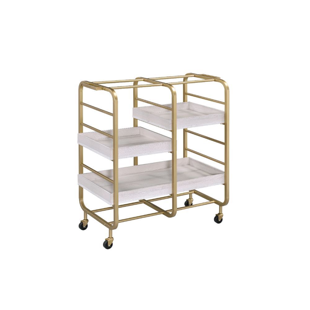 ACME Vorrik - Serving Cart | Meri Furniture