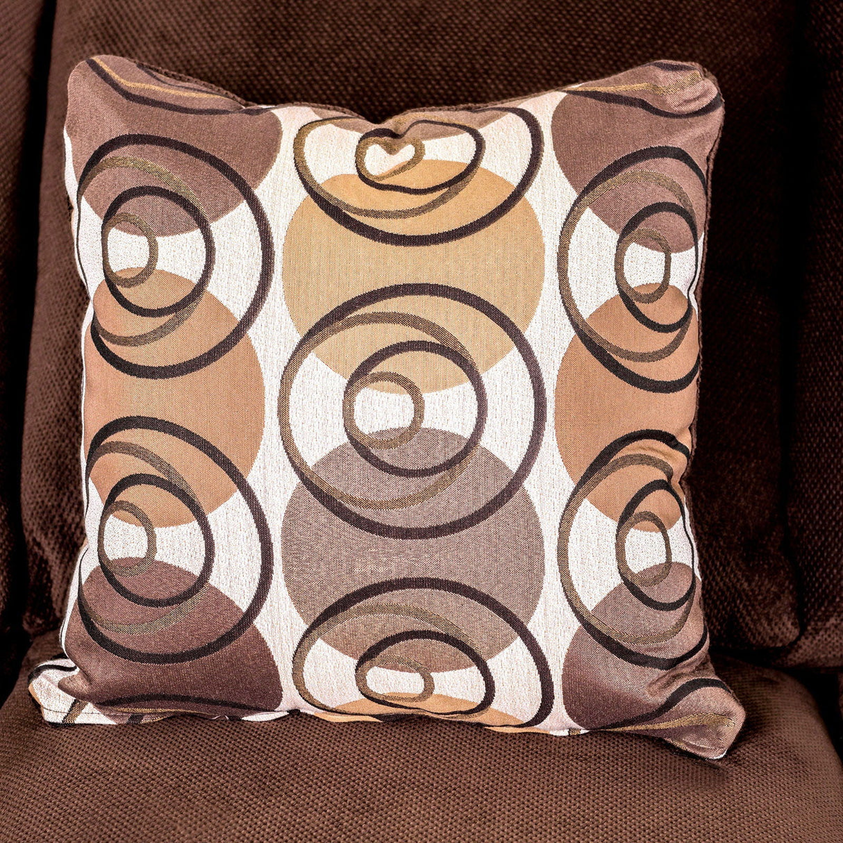 Furniture of America Wessington - Sofa - Chocolate | Meri Furniture