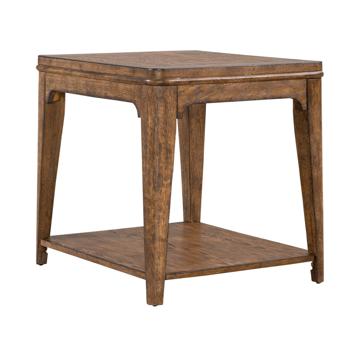 Liberty Furniture Ashford - Rectangular End Table - Light Brown | Meri Furniture