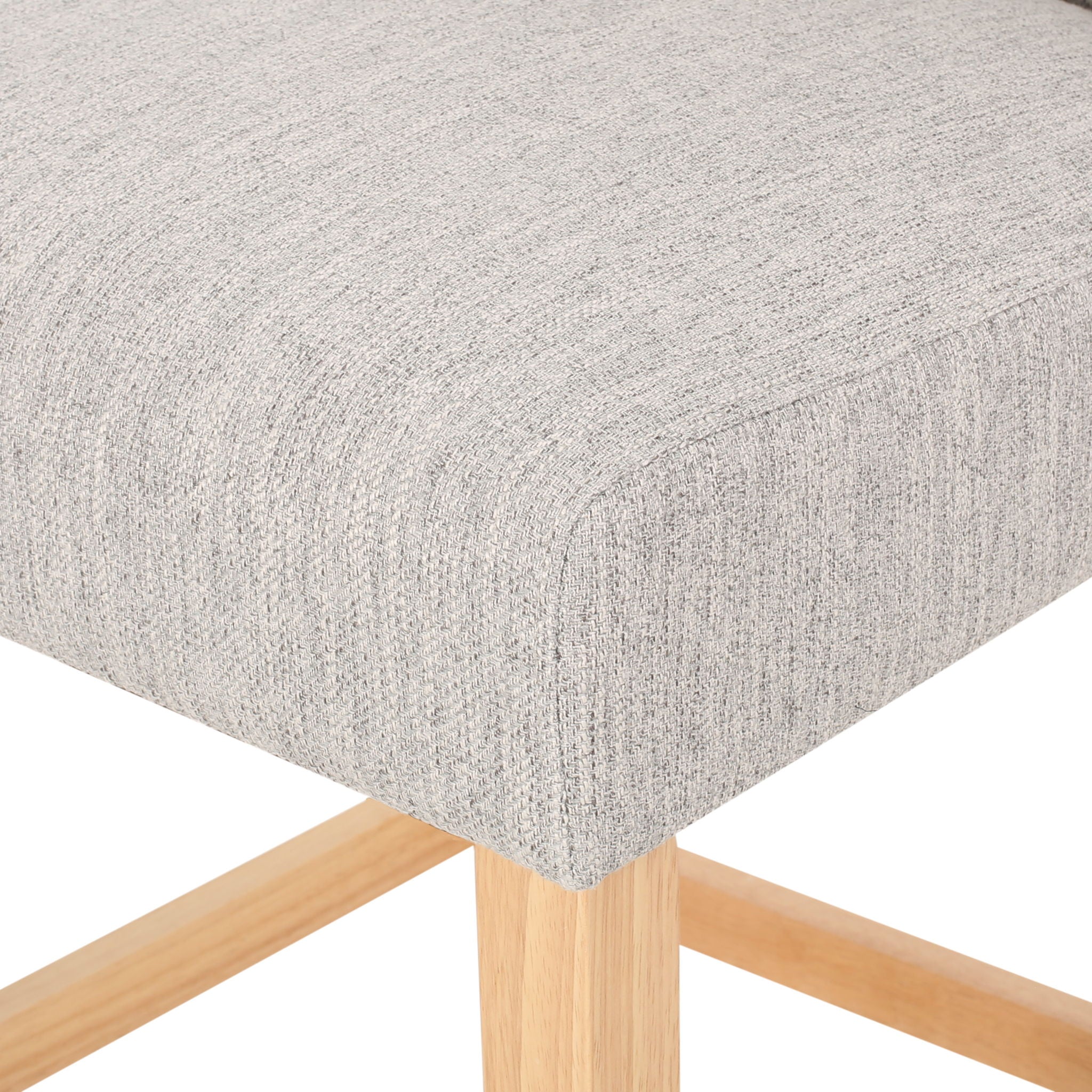 Vienna - Contemporary Fabric Tufted & Wingback Counter Stools (Set of 2)