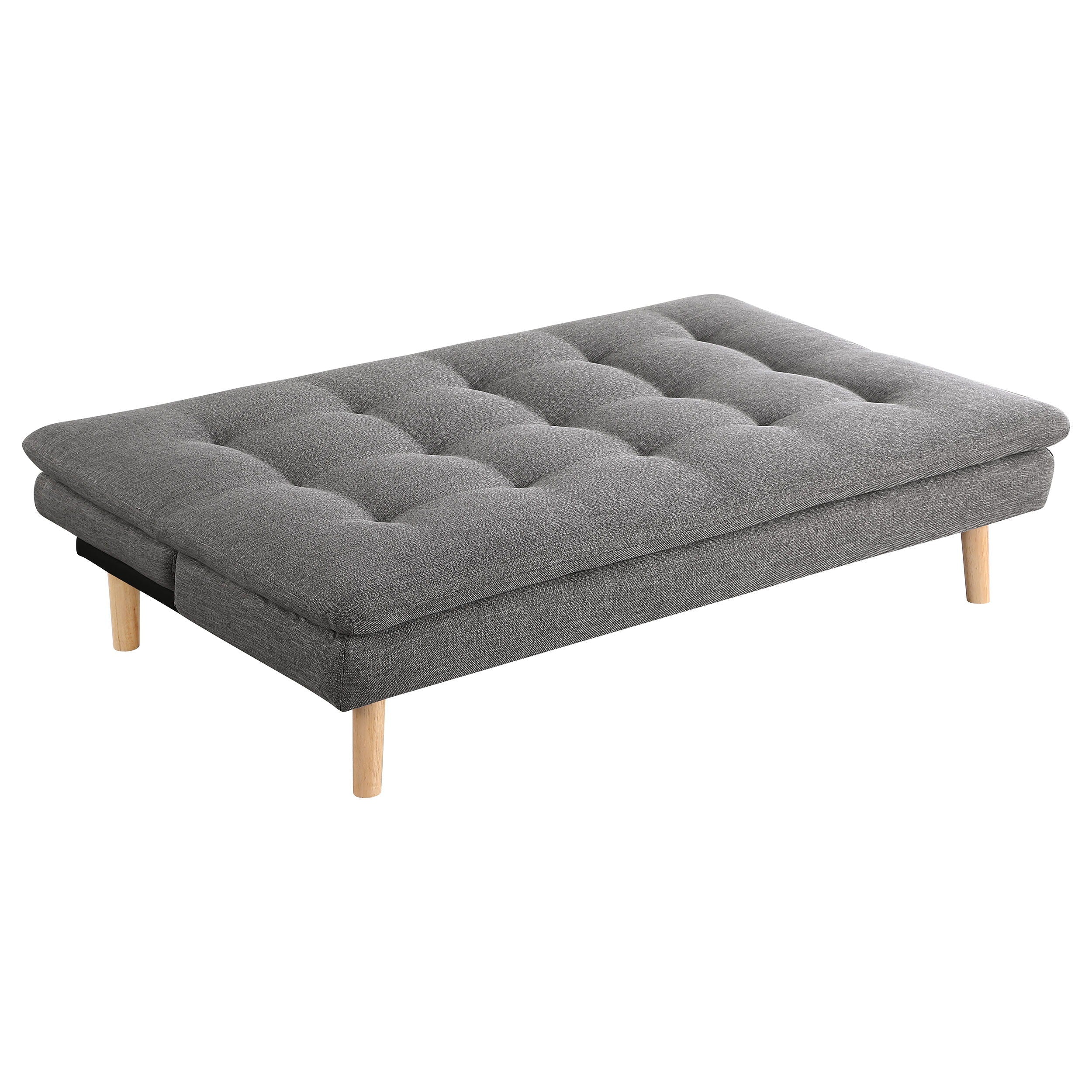 Coaster Fine Furniture Scout - Upholstered Tufted Convertible Sofa Bed - Gray | Meri Furniture