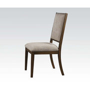 Aurodoti - Side Chair Set of 2) - Fabric & Oak