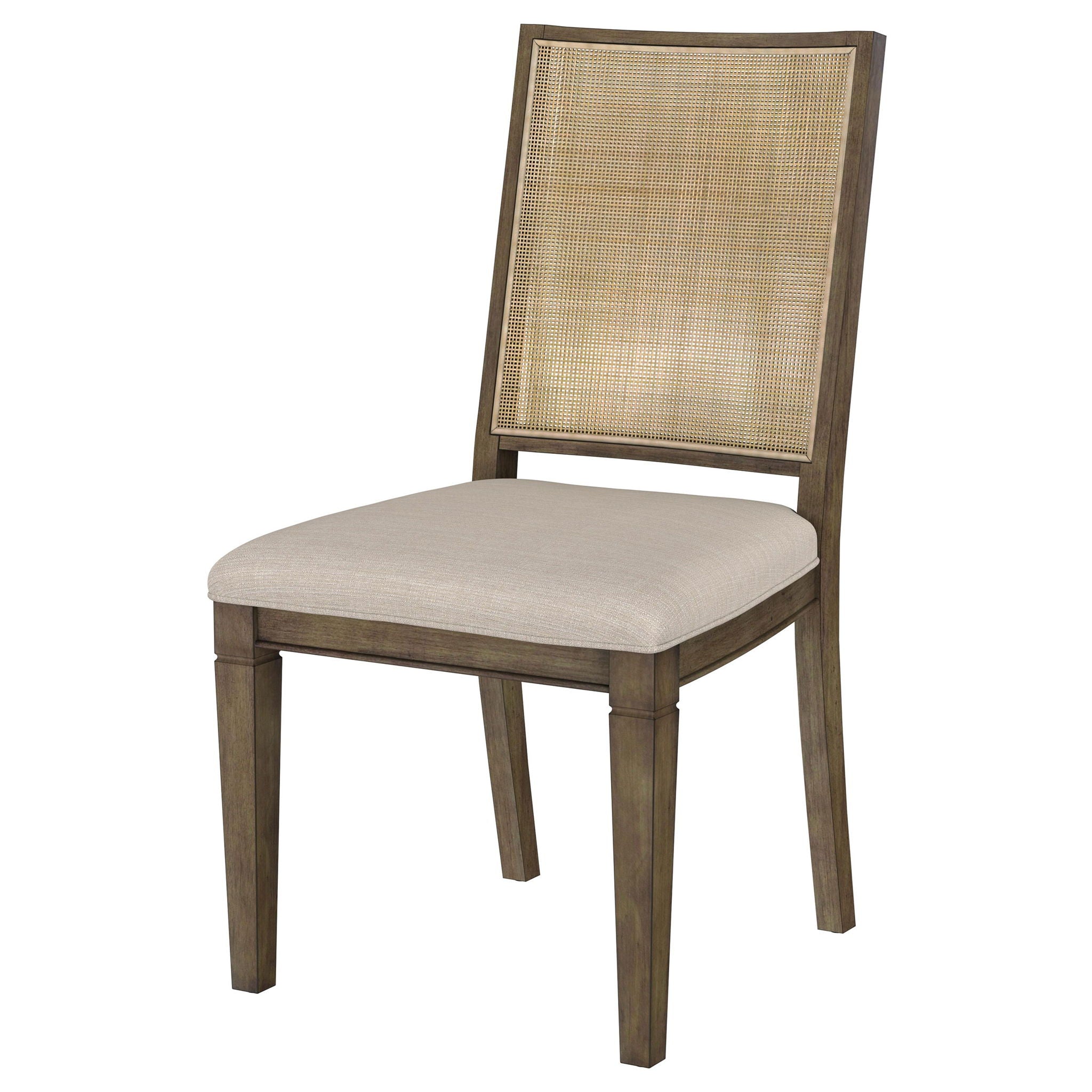 Stewart - Back Dining Side Chair (Set of 2) - Light Brown