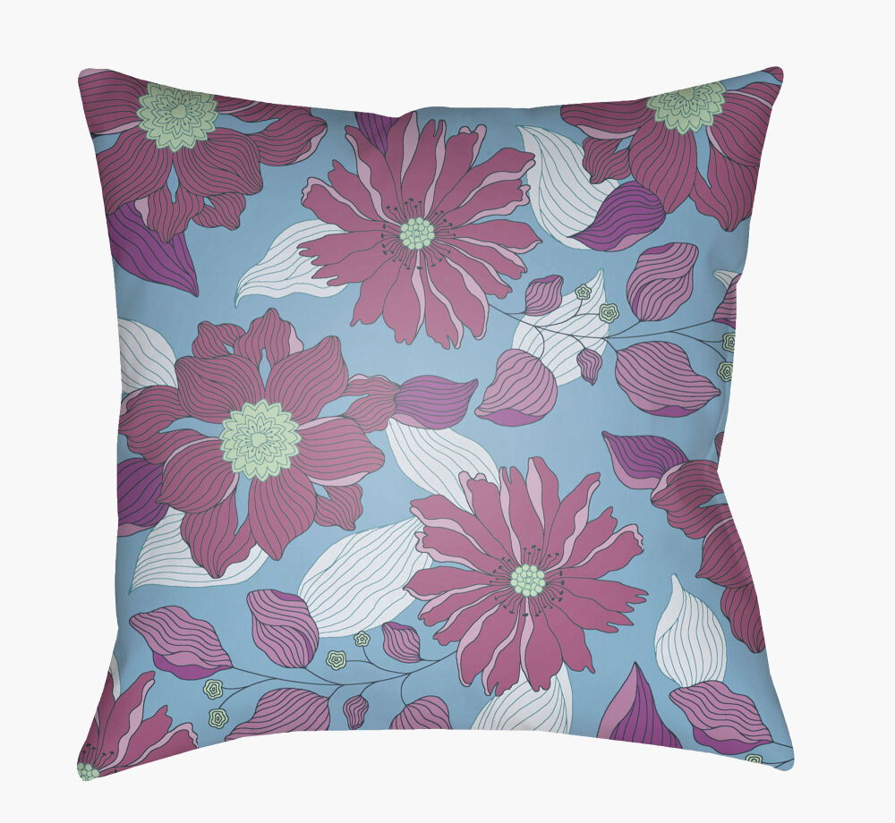 Moody Floral Pillow