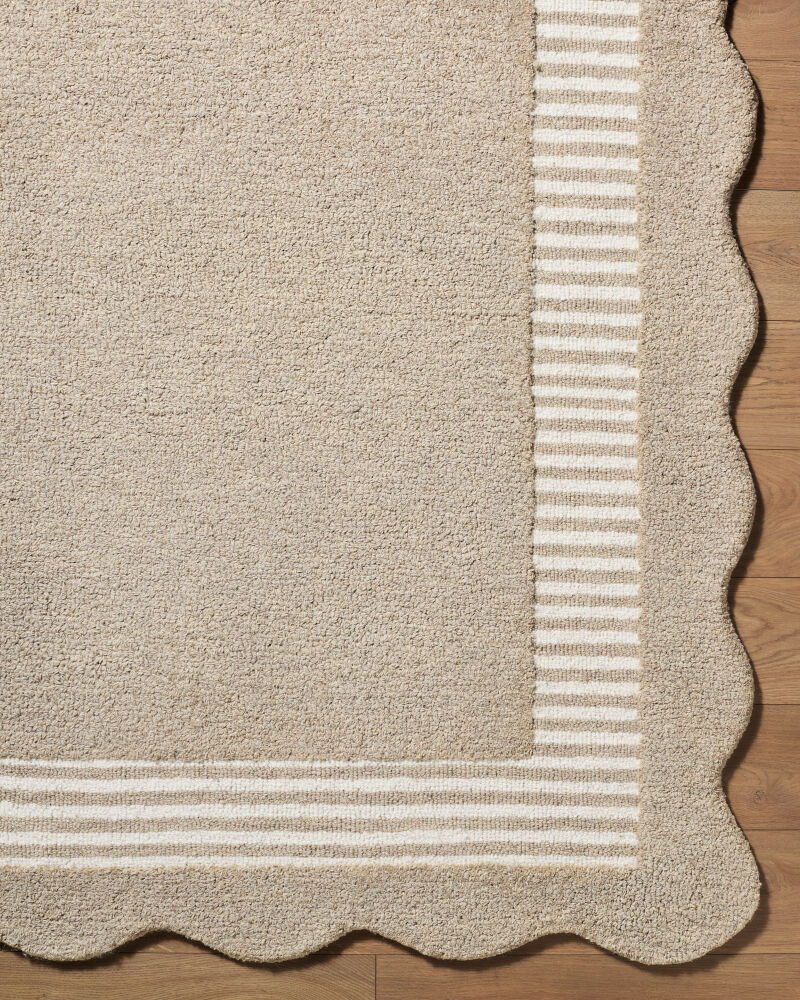 Scalloped Handmade Rug