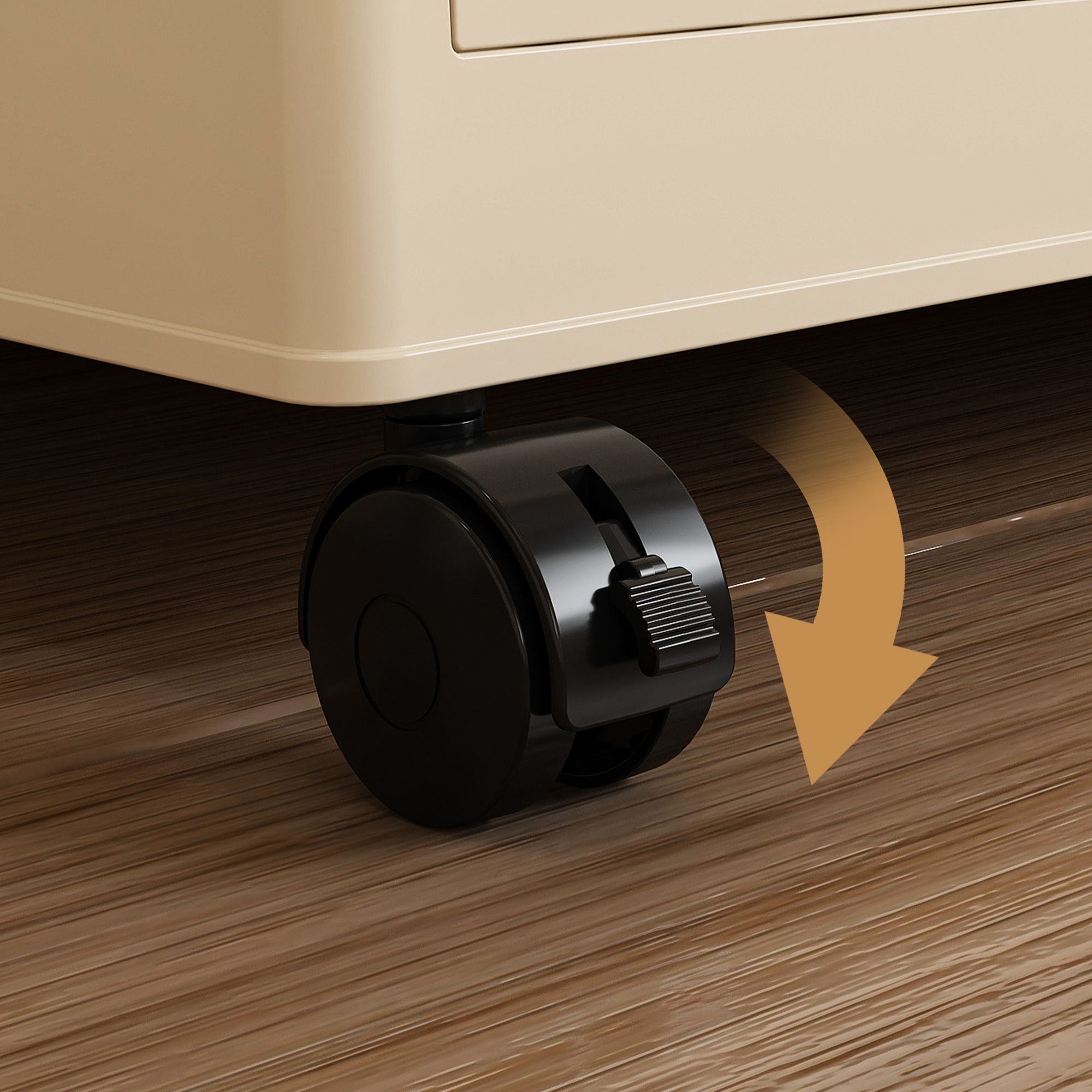 Portable Wardrobe Closet Storage Organizer For Clothes, 6 Magnetic Doors With 6 Cubes & 2 Hanging Rods, 6 Hangers - Cream White