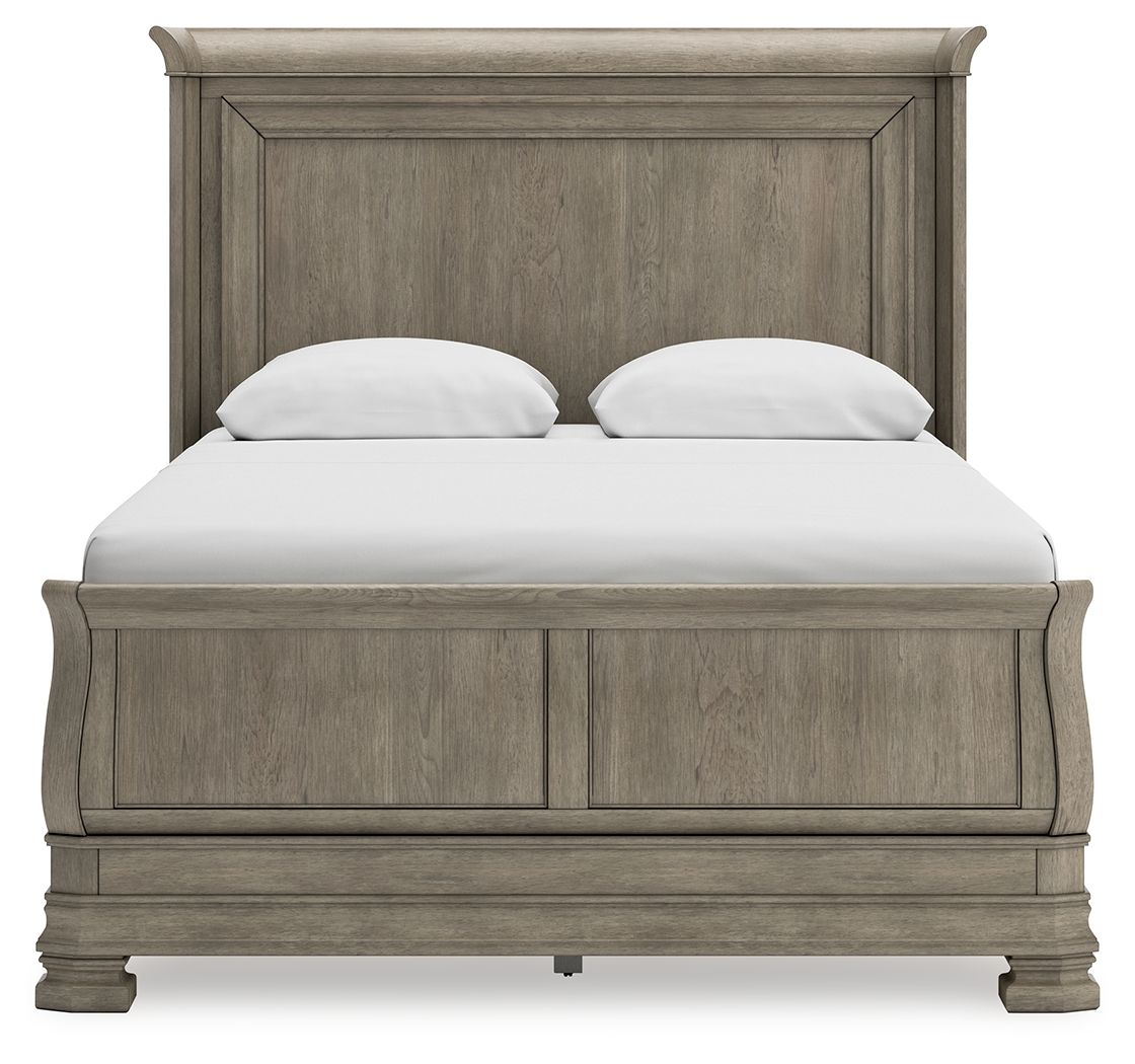 Signature Design by Ashley® Lexorne - Sleigh Bed | Meri Furniture