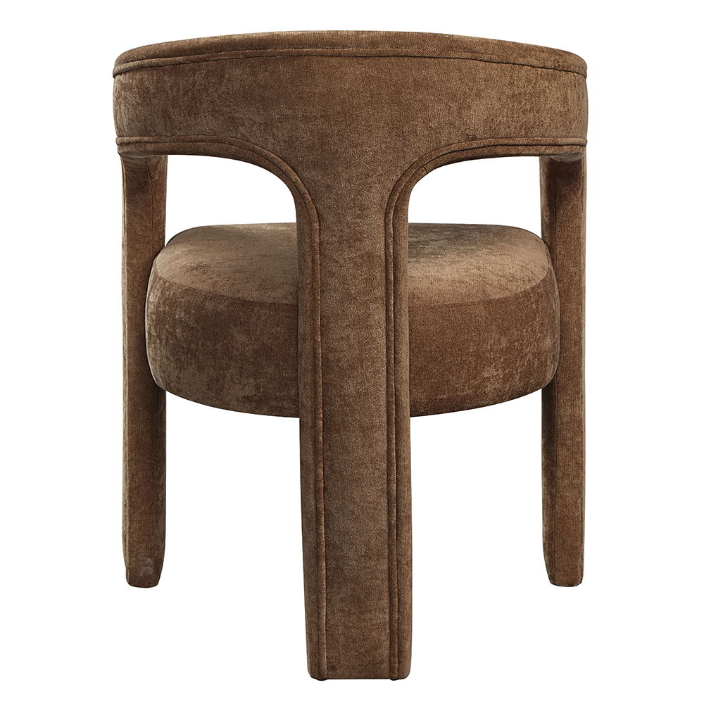 Leonardo - Arm Chair Set of 2) - Brown Linen