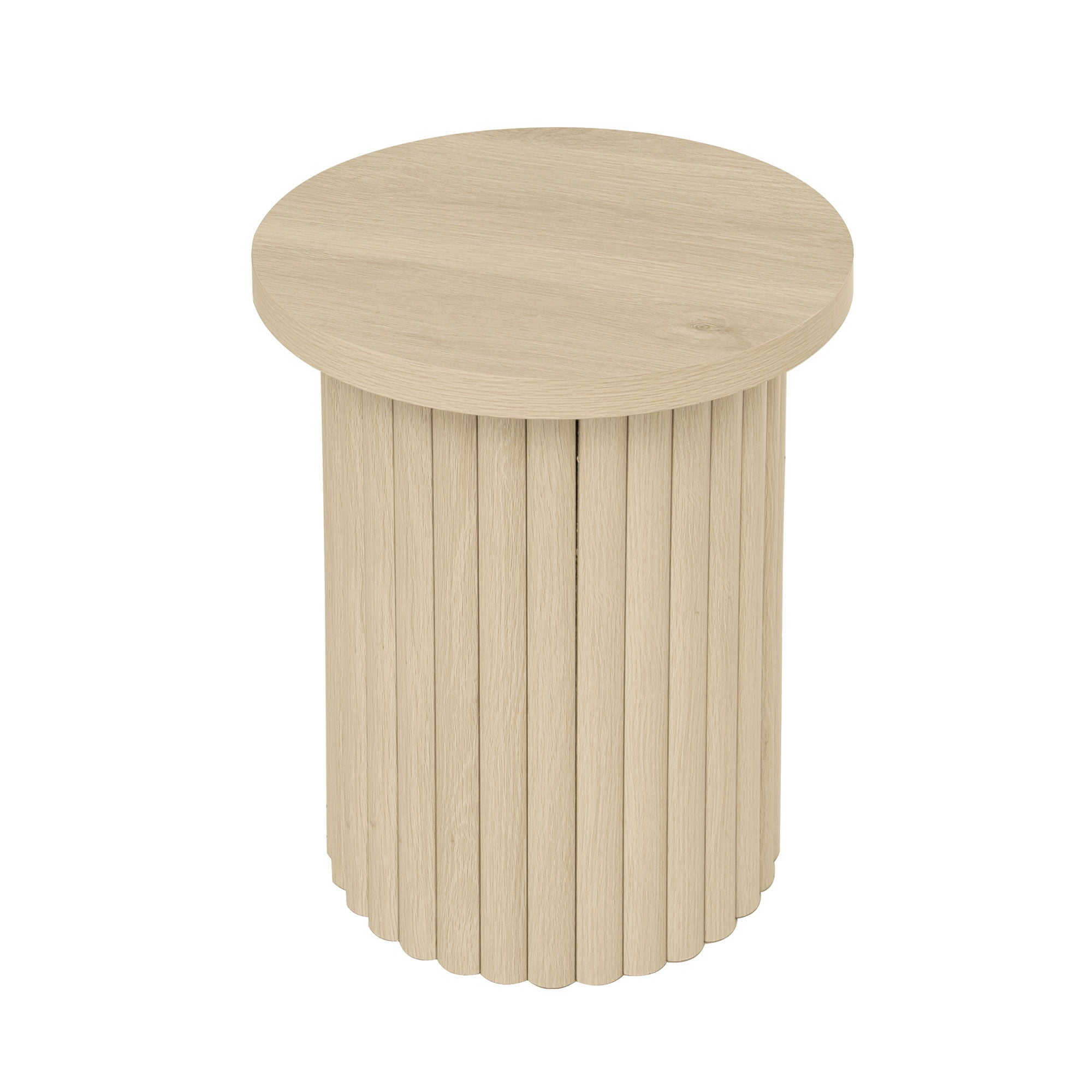 Modern Round Coffee Table And Side Table (Set of 2)