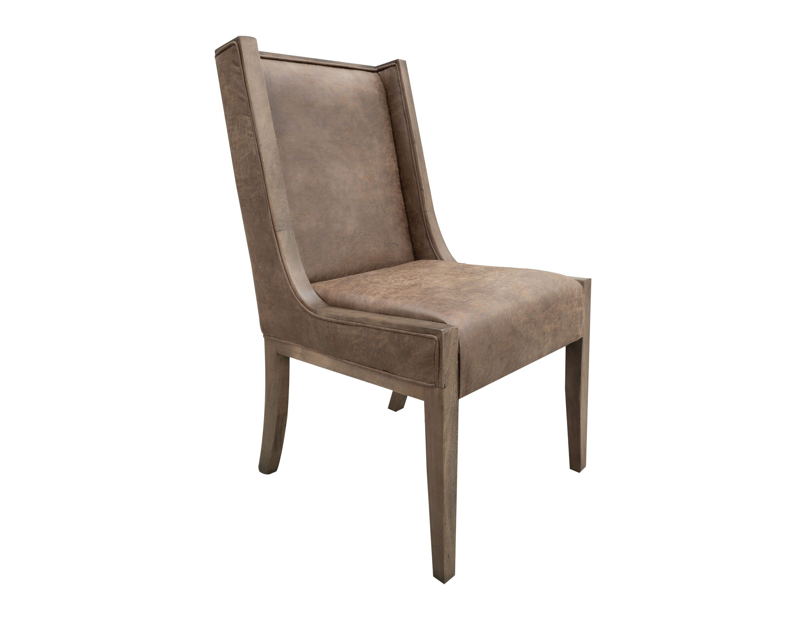 International Furniture Direct Mezquite - Upholstered Chair (Set of 2) - Brown | Meri Furniture