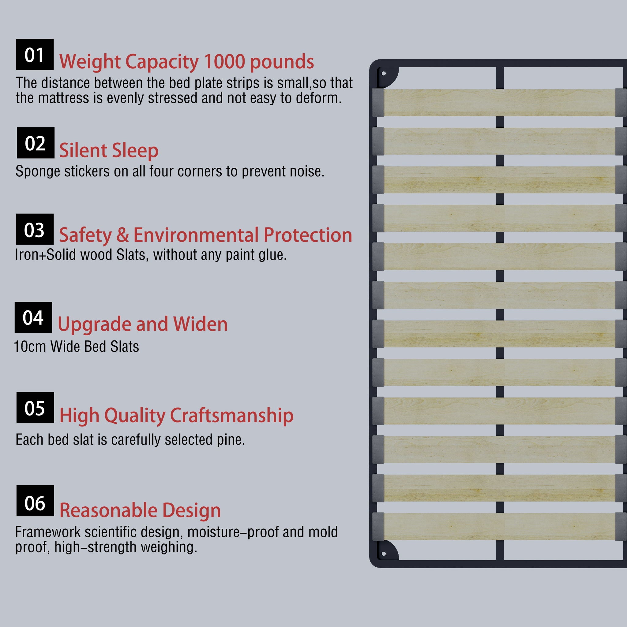 Upholstered Platform Bed With Special Shaped Velvet Headboard