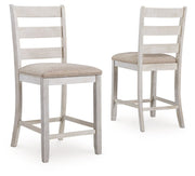 Skempton - Upholstered Barstool (Set of 2) - White