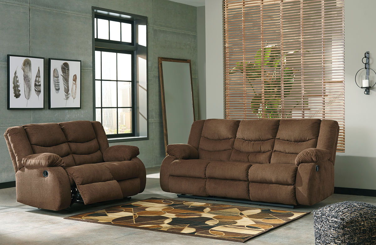 Signature Design by Ashley® Tulen - Reclining Living Room Set | Meri Furniture