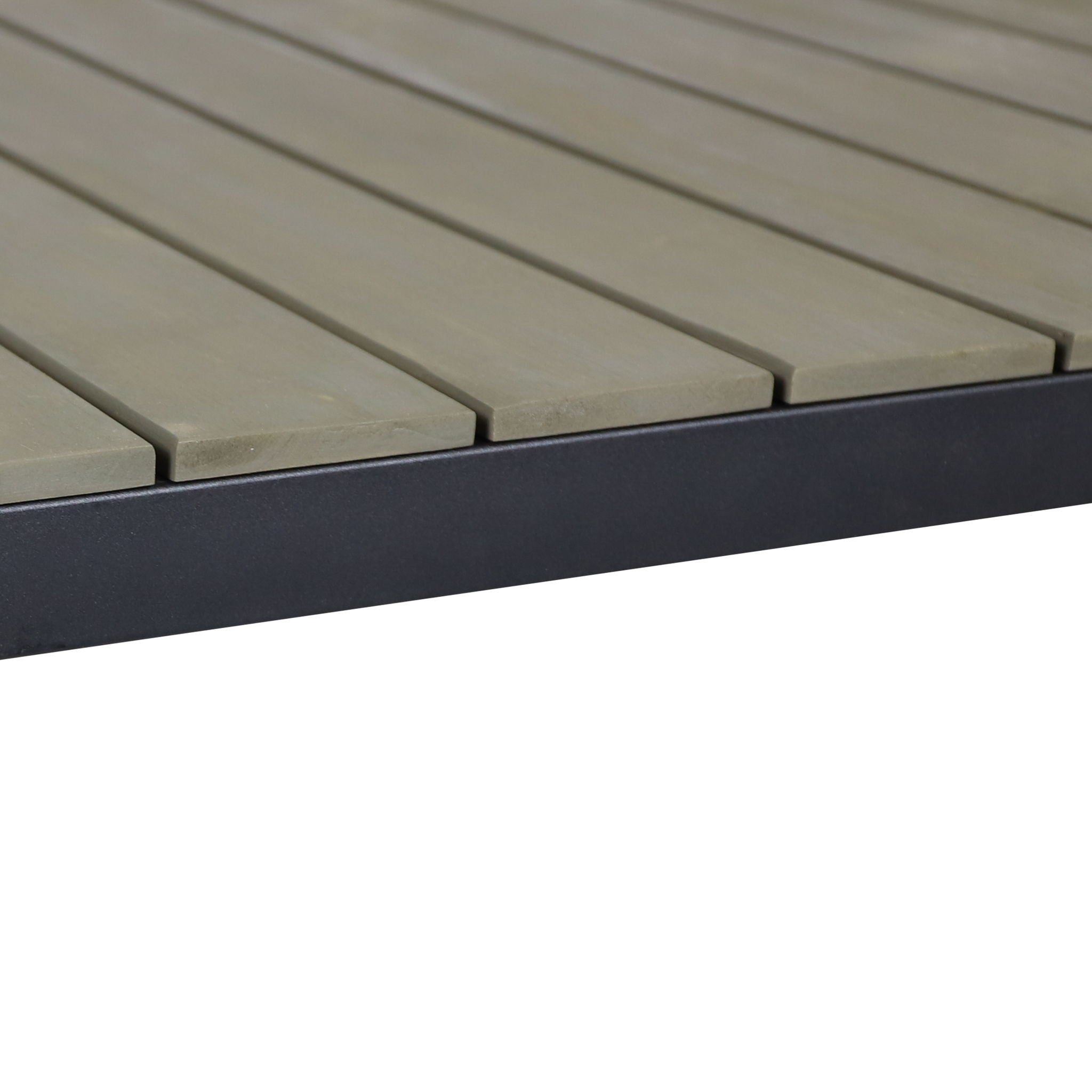 Ernesto - Outdoor Industrial Acacia Wood Bar Table