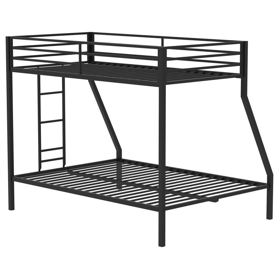Alevera - Metal Bunk Bed With Ladder