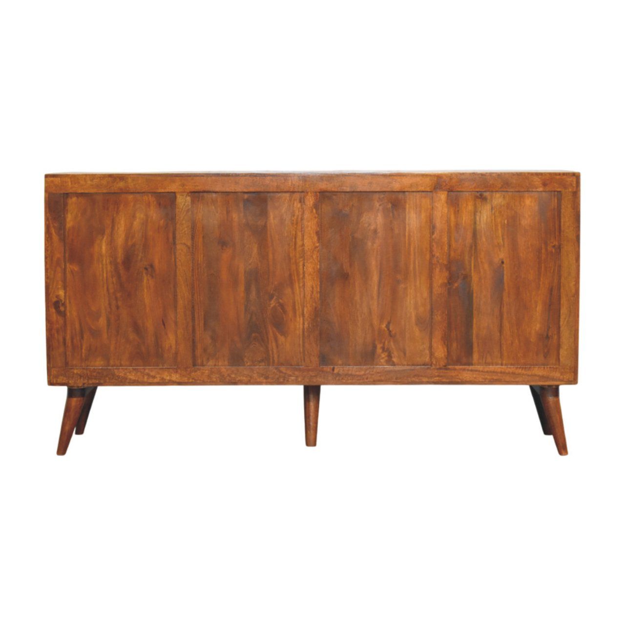 Solis - Carved 4 Door Sideboard - Brown