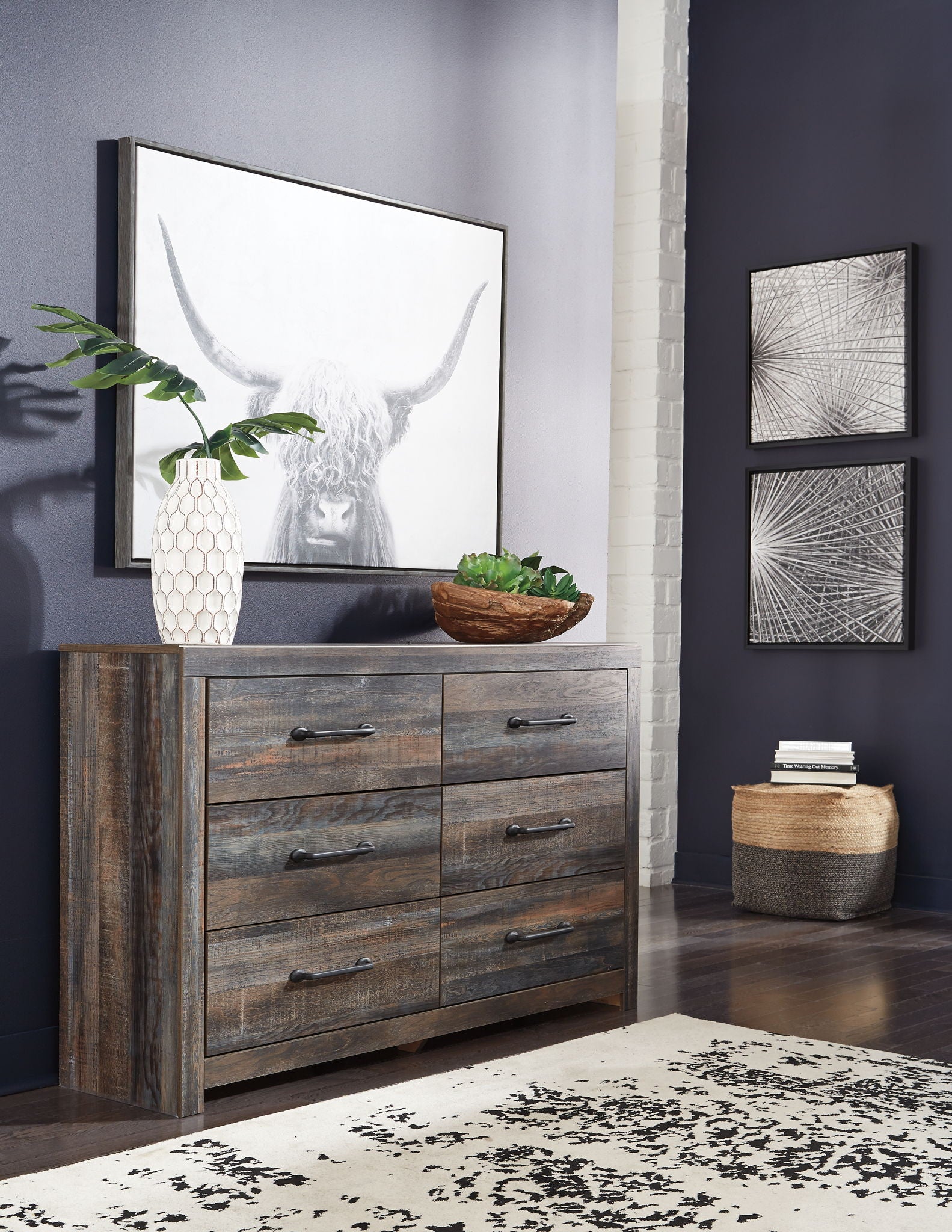 Drystan - Bookcase Bed Set