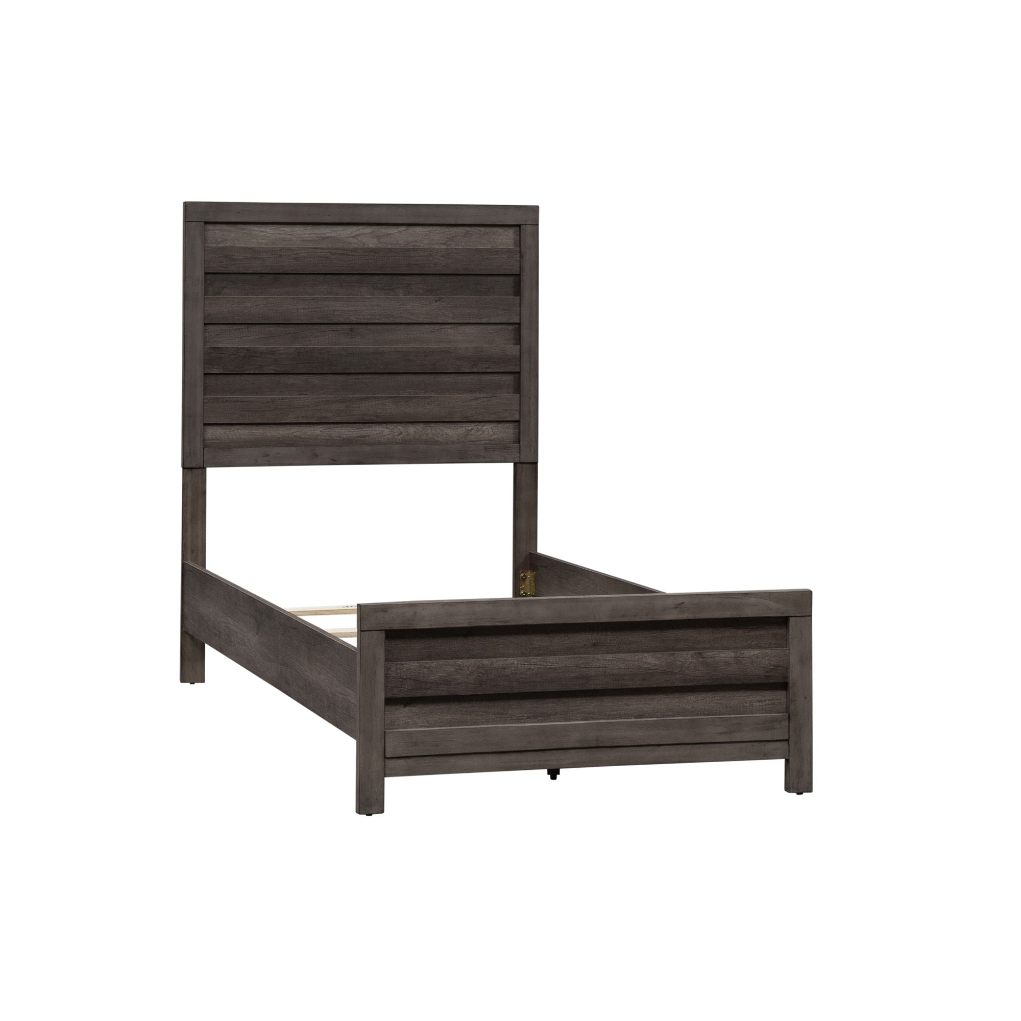 Tanners Creek - Twin Panel Headboard & Footboard - Dark Gray
