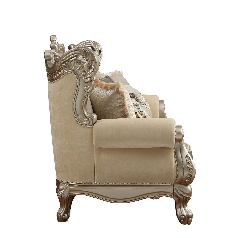 ACME Ranita - Sofa - Fabric & Champagne | Meri Furniture