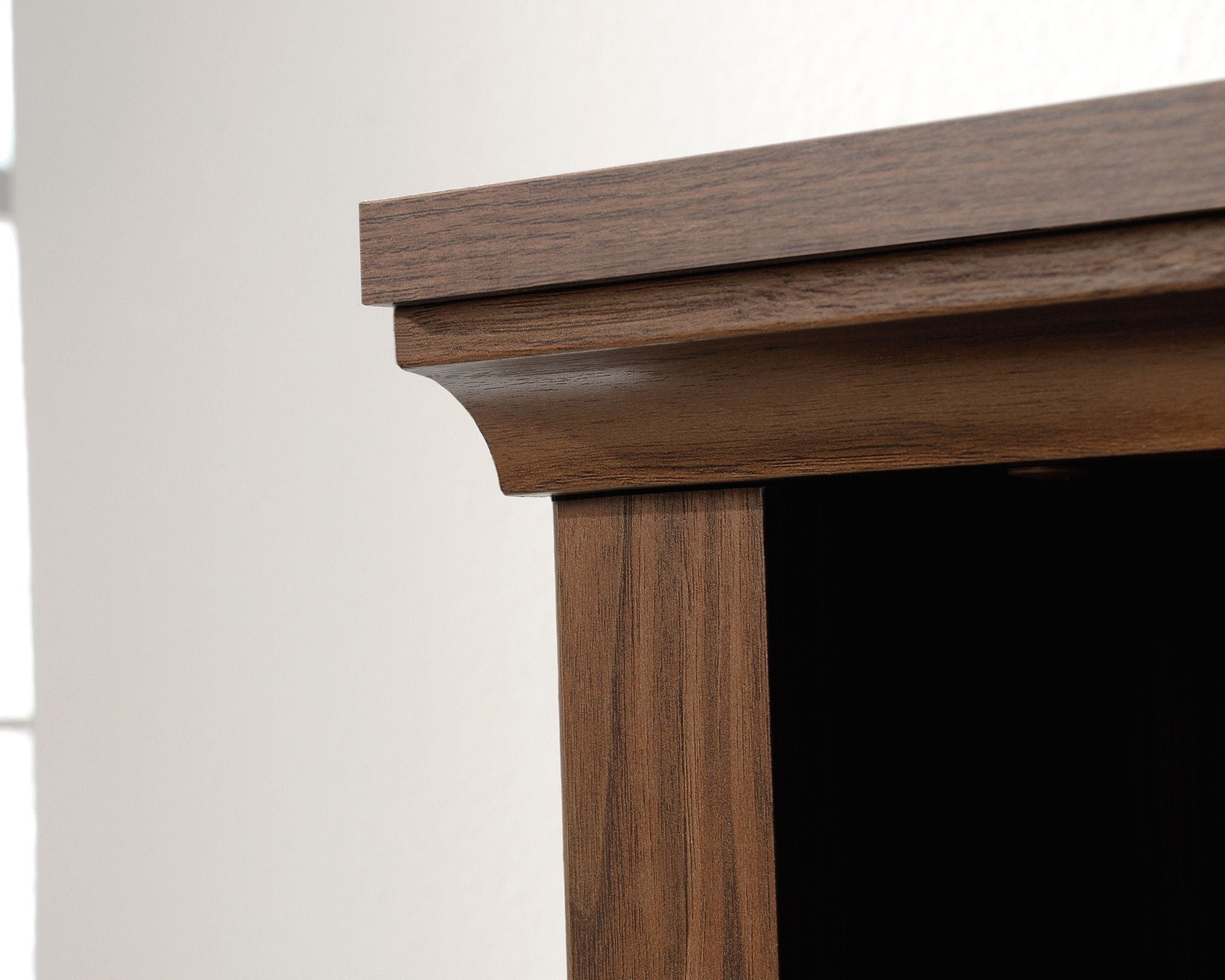 3-Shelf Bookcase Grand Walnut