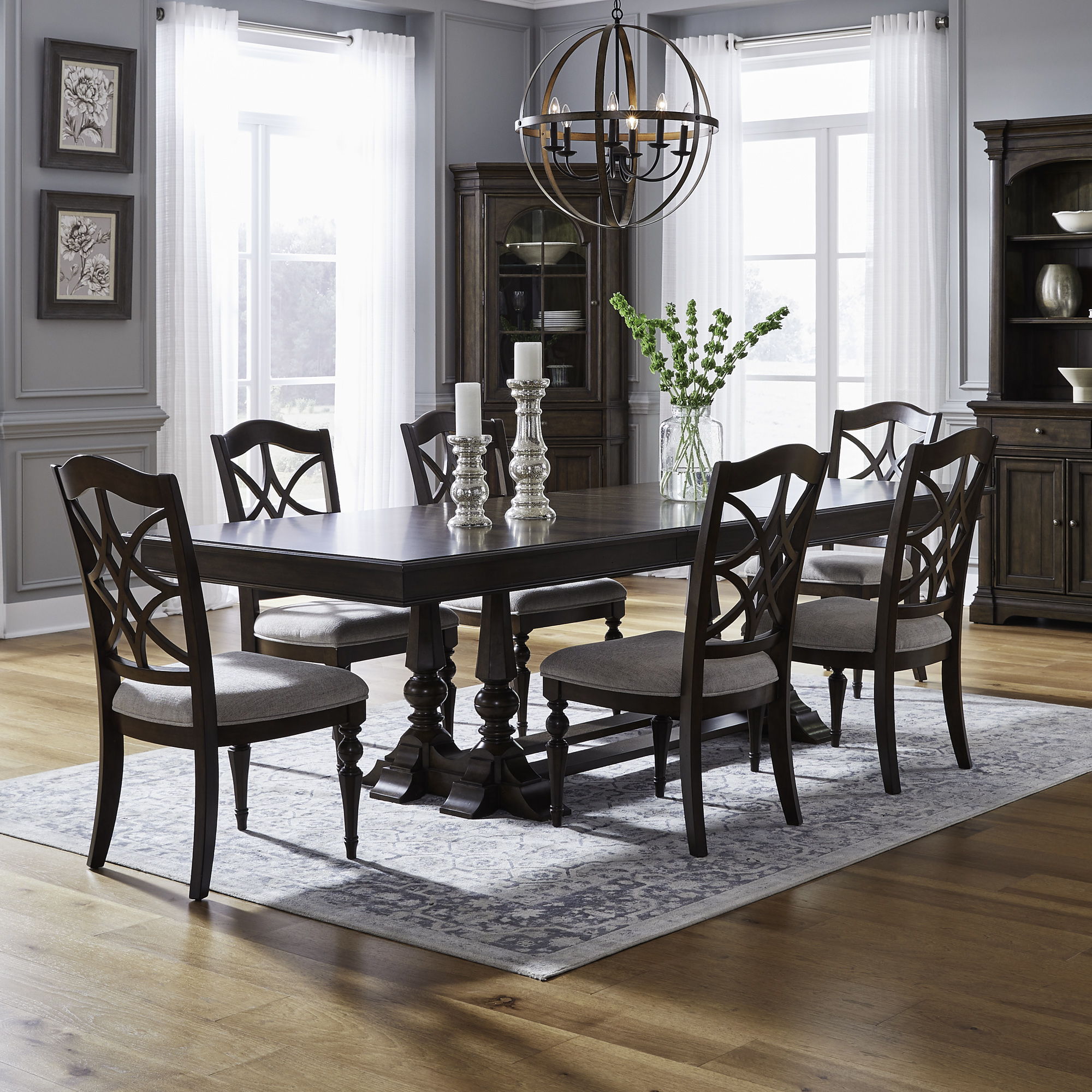 Liberty Furniture Arden Road - Trestle Table Set | Meri Furniture