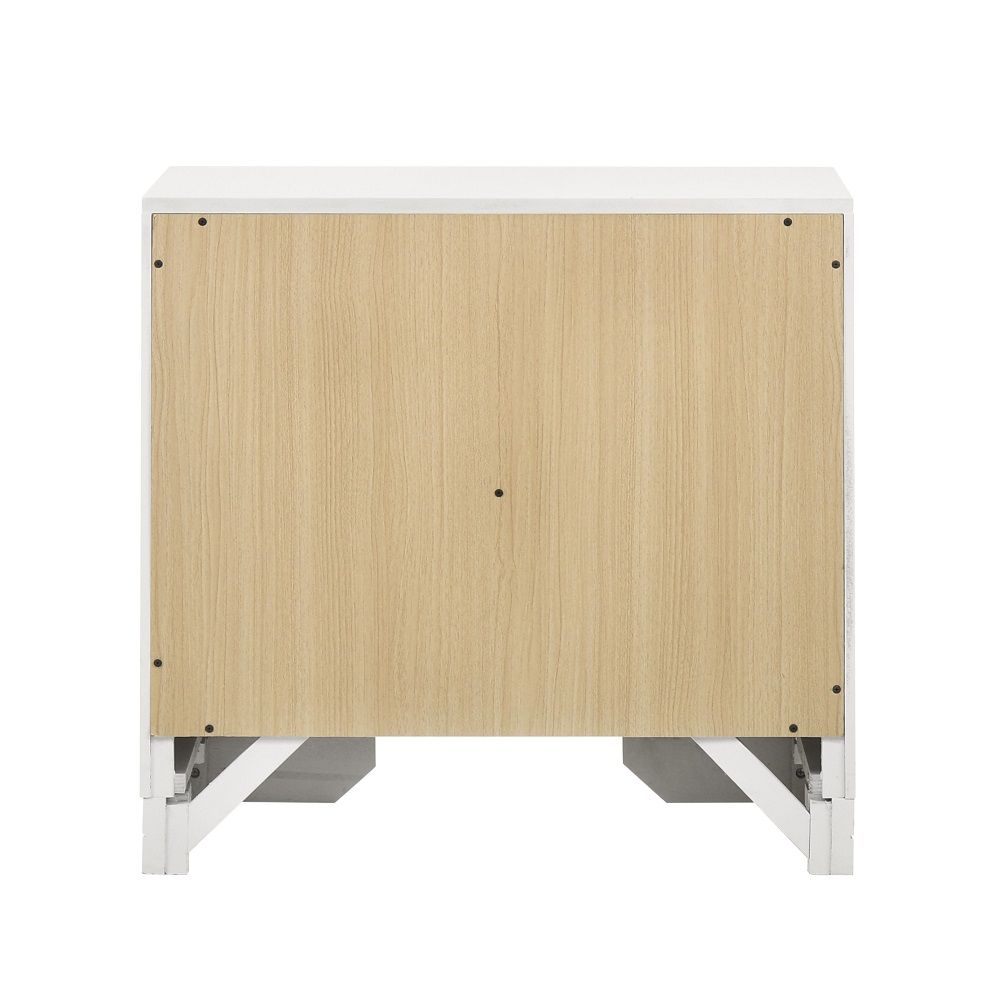 ACME Elain - Nightstand - White | Meri Furniture