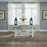 Liberty Furniture Lindsey Farm - Trestle Table | Meri Furniture